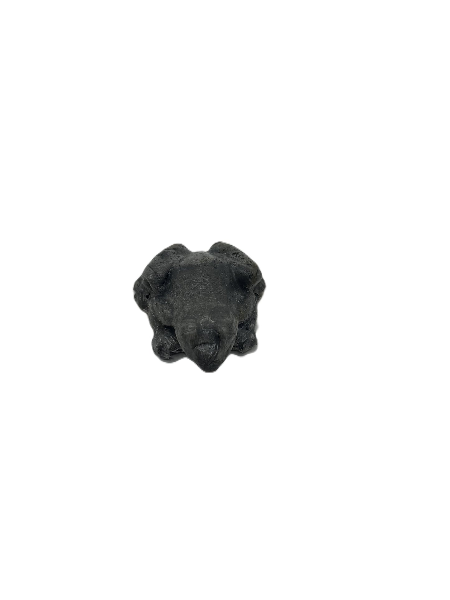 Frog Desk Figurine – Gray | Handmade Cute Desk Decor & Animal Gift