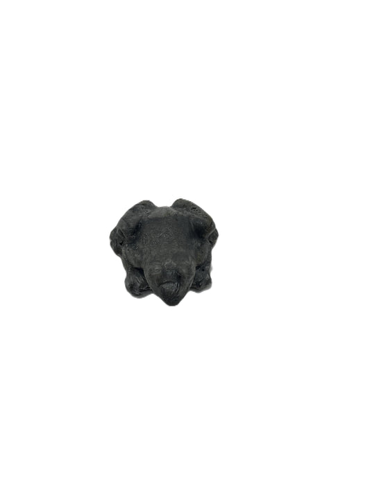 Frog Desk Figurine – Gray | Handmade Cute Desk Decor & Animal Gift