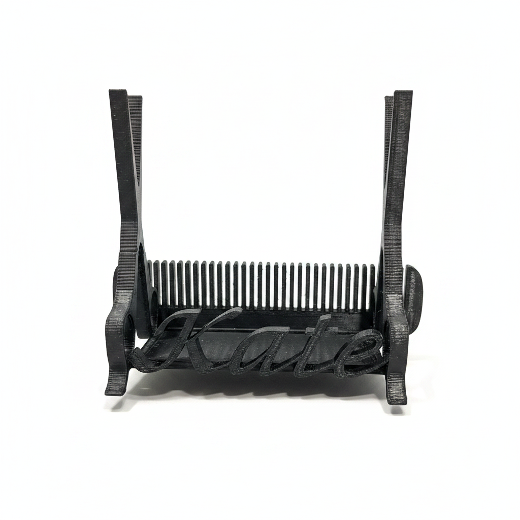 Personalized Business Card Holder | Salon, Barber & Desk Station Decor | Small Business Gift