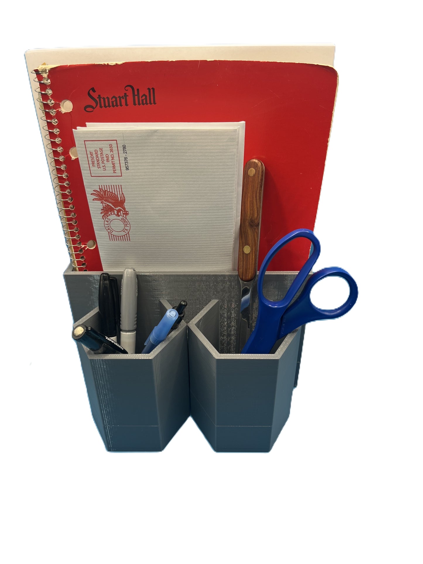 3-in-1 Compact Desk Organizer | Minimalist Office & Home Storage | Gift for Student