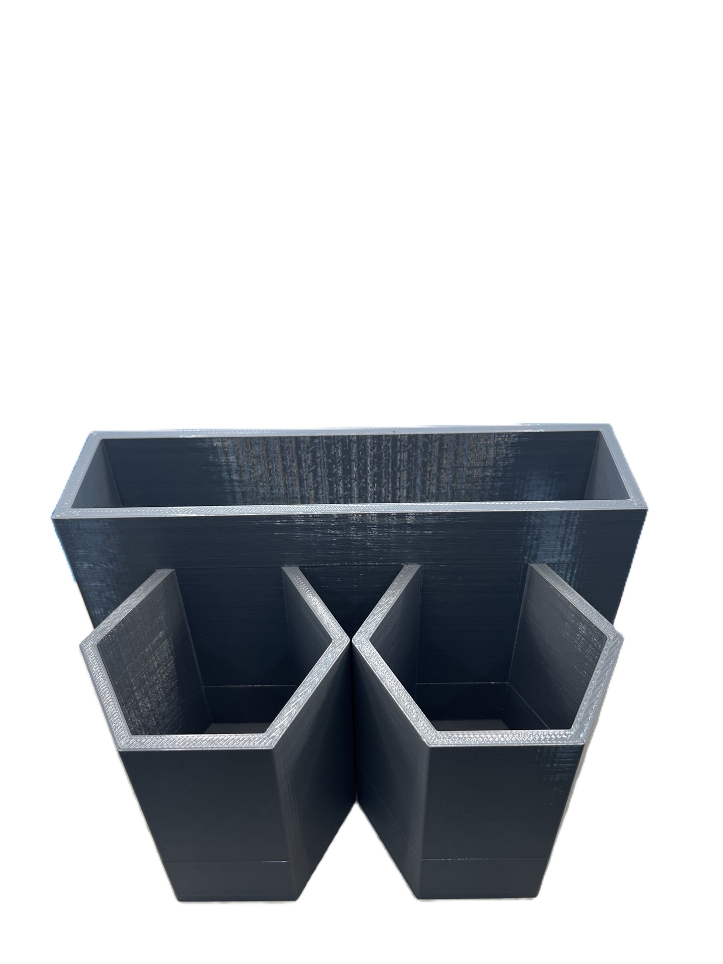 3-in-1 Compact Desk Organizer | Minimalist Office & Home Storage | Gift for Student