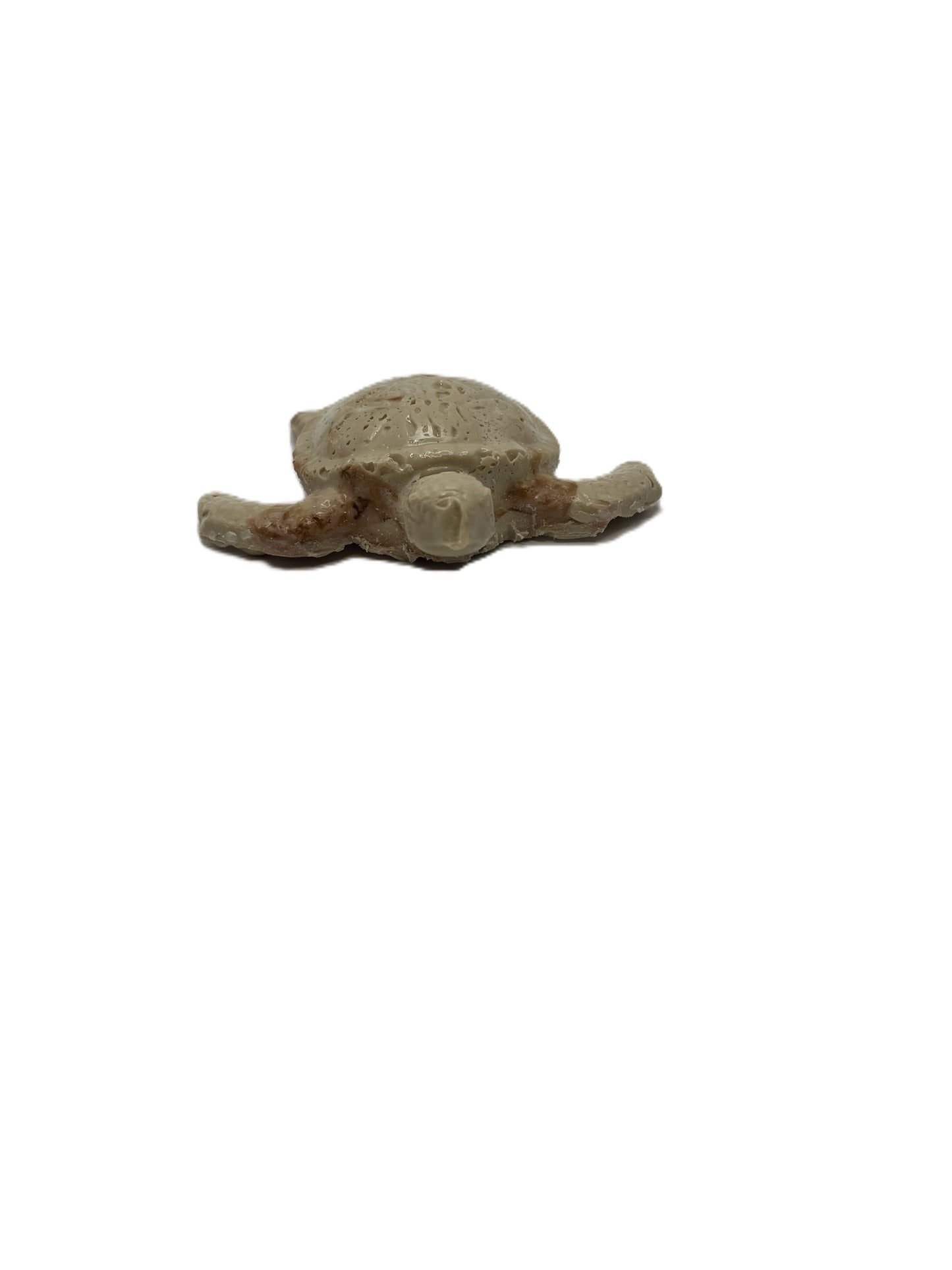 Turtle Desk Figurine – Beige | Handmade Cute Desk Decor & Animal Gift