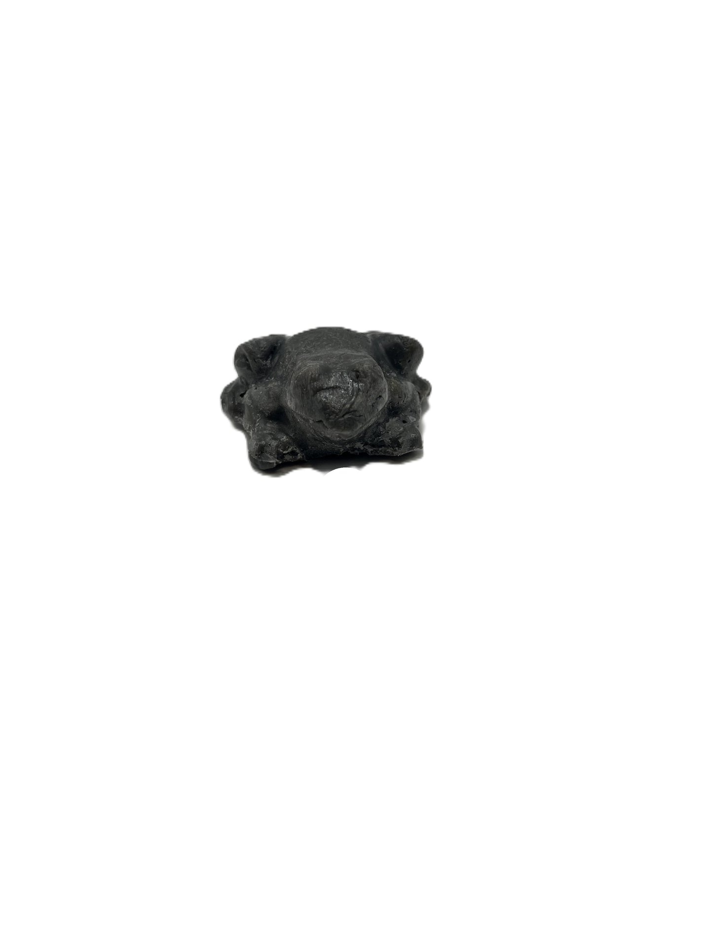 Frog Desk Figurine – Gray | Handmade Cute Desk Decor & Animal Gift