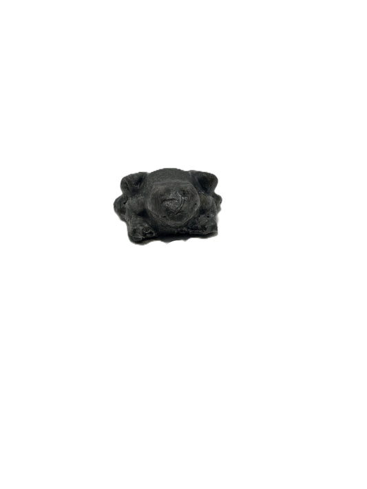 Frog Desk Figurine – Gray | Handmade Cute Desk Decor & Animal Gift