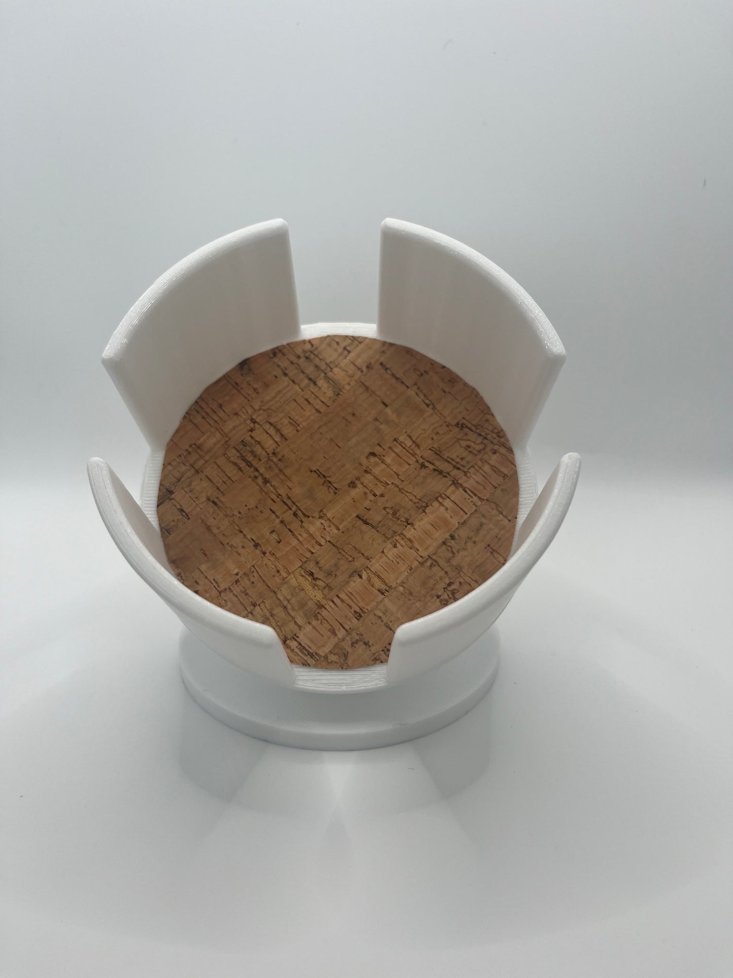 Coaster Holder | 4.25" Round & Square | Minimalist Home & Desk Decor | Housewarming Gift