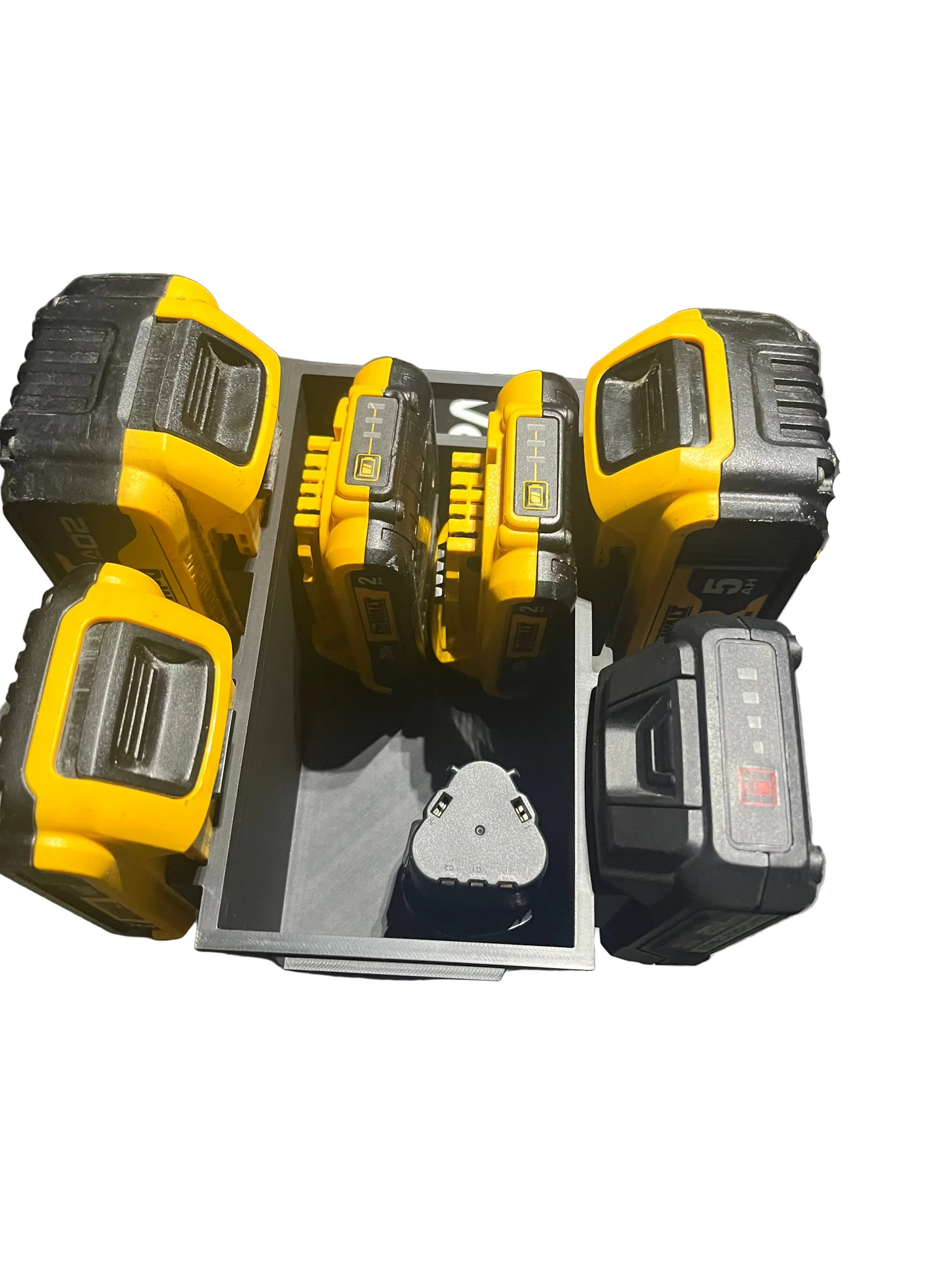 Tool Battery Carry Caddy | Portable Battery Organizer | 3D Printed