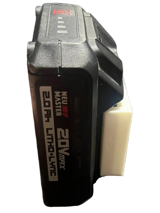Tool Battery Wall Holder | Magnetic Mount | 3D Printed Battery Organizer