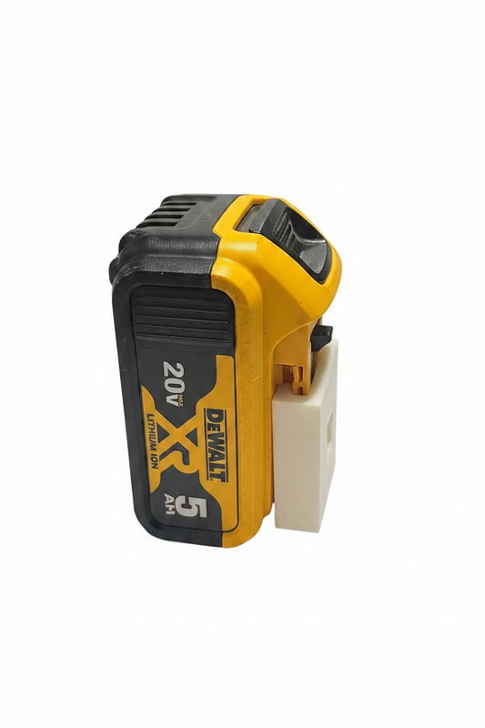 Tool Battery Wall Holder | Screw Mount | 3D Printed Battery Organizer