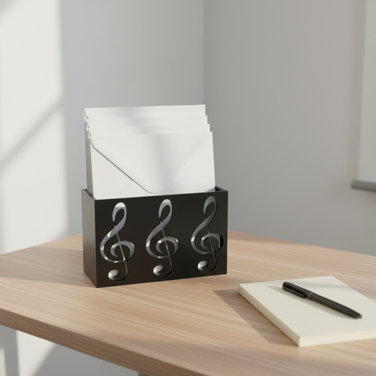 Letter Holder Clean Desk